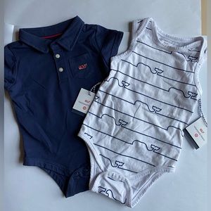 3-6 Vineyard Vines for Target onesies. NWT.